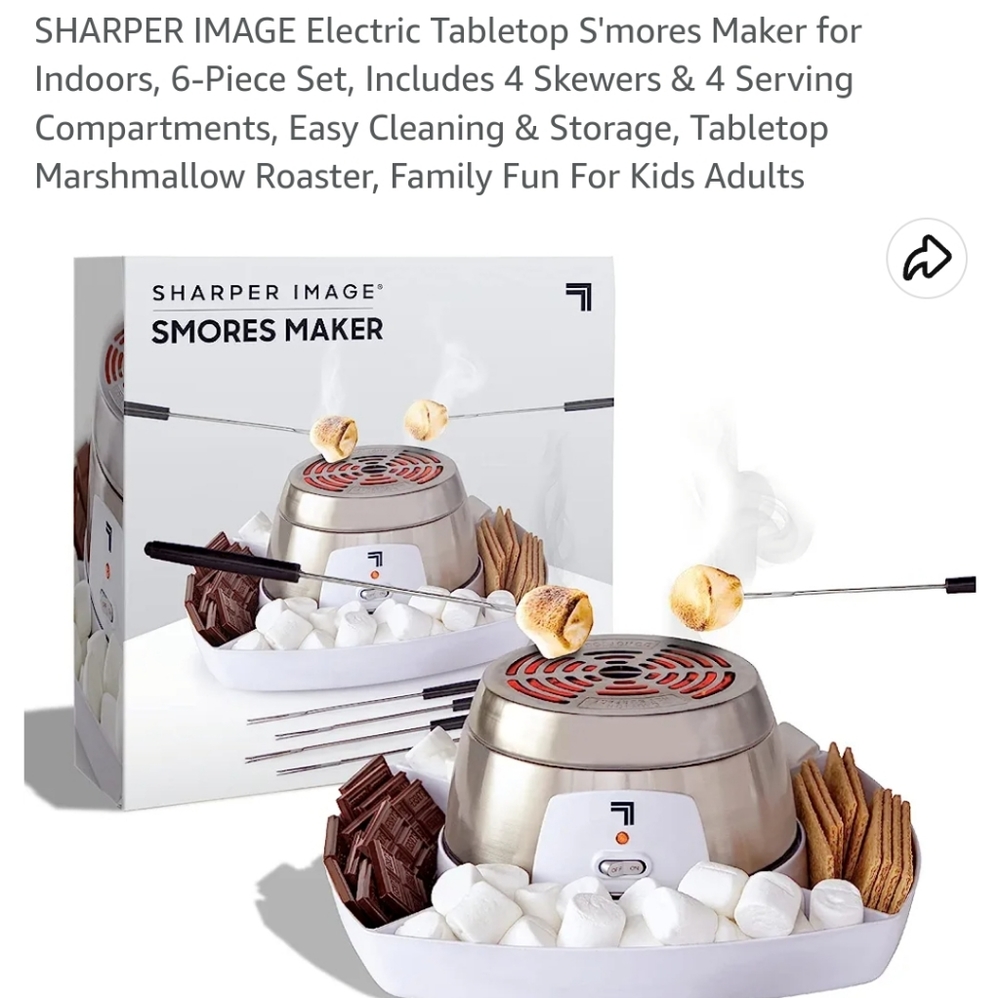 Tabletop s'mores maker